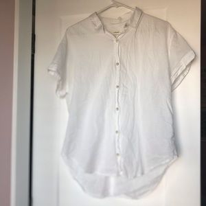 White universal thread button down
